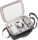 Professionally Customized Carrying Case for DJI Mini 3 Pro. This storage bag is specifically designed for dji mini 3 pro drone and other accessories. Equipped with a detachable shoulder strap and rubber handle to make your travel more comfortable.